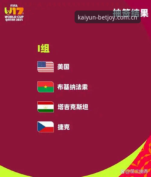 U17世界杯抽签结果解读：开云体育平台观赛指南